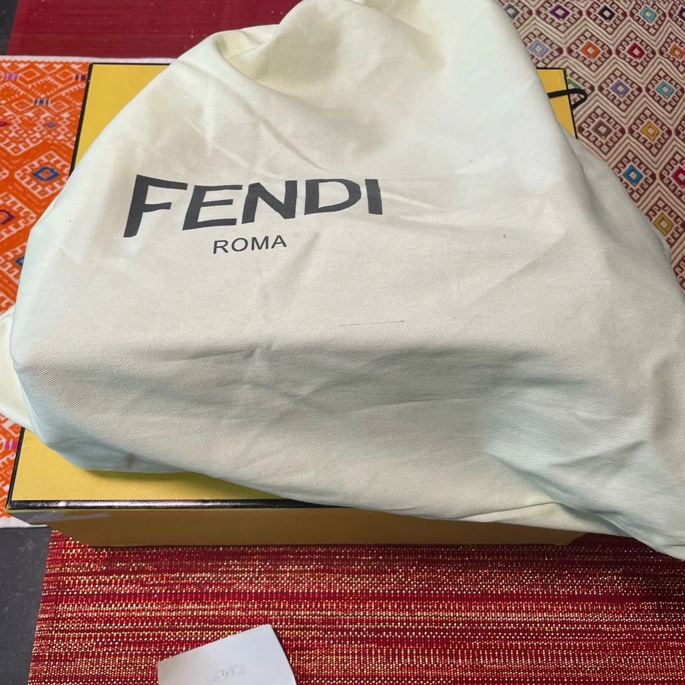 Fendi First Medium Brown Leather Bag. - Picture 5 of 7
